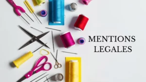 une photo avec des bobines de fils colorés, des ciseaux et des aiguilles