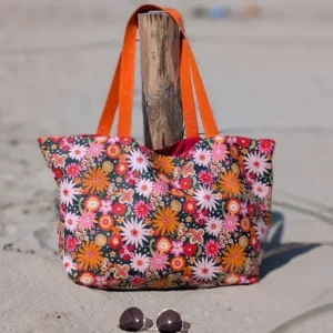 Sac de plage XXL cousu main