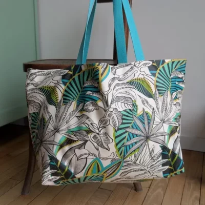 Sac de plage XXL : Nature luxuriante