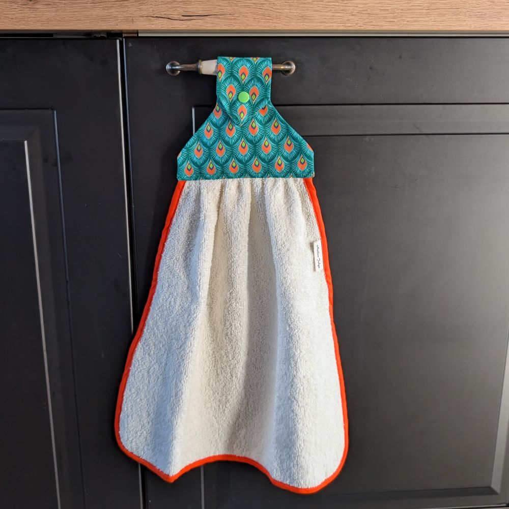 torchon essuie-main vert